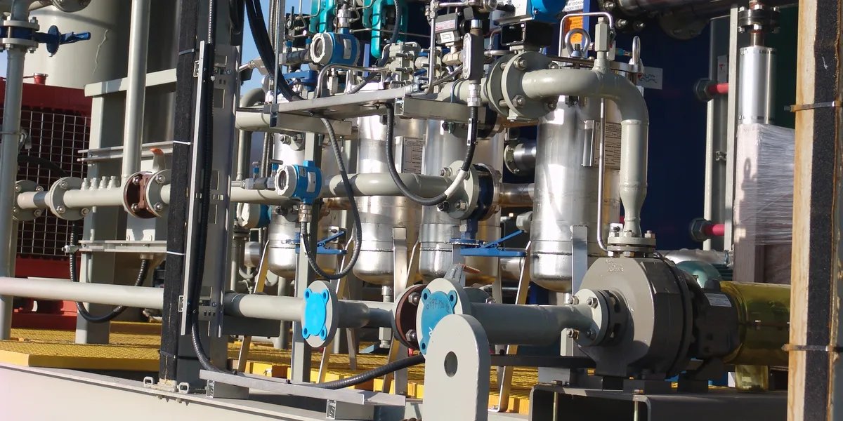 Conclusive industrial water treatment equipment — pumps, filters, and pipes